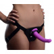 Страпон с кольцевой крепью Navigator Silicone G-Spot Dildo фиолетовый