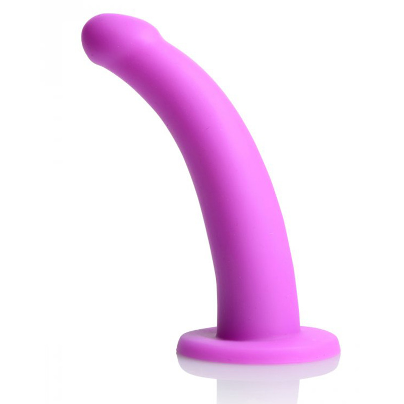Страпон с кольцевой крепью Navigator Silicone G-Spot Dildo фиолетовый