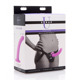 Страпон с кольцевой крепью Navigator Silicone G-Spot Dildo фиолетовый