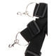 Фиксаторы на кровать с карабинами. черные Bed Restraints Taboom