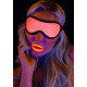Маска на глаза, светящаяся в темноте Taboom Blindfold розово-черная