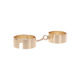 Наручники золотистые металлические Slave Wrist Cuffs TABOOM
