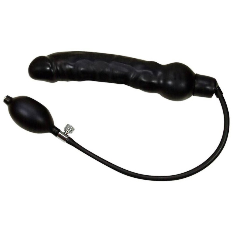 Фаллоимитатор реалистик с накачкой You2Toys PL Blow me up Dildo черный, 25 х 4.2 см