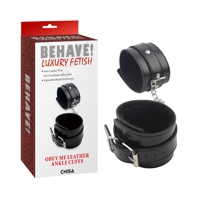 Поножи с заклепками Chisa Behave! Obey Me,черные