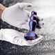 Анальная пробка с вибрацией Hueman, фиолетовая, 3,7 см