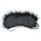 Маска на глаза с мехом Flocky blindfold leopard