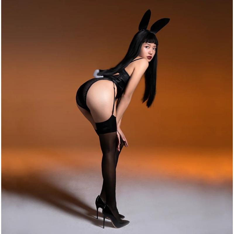 Сексуальный костюм зайки Bunny Girl Bodysuit Set UPKO, S