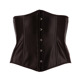 Корсет с открытым бюстом, L, Cottelli Collection Party Corset Open Cup на талию, черный