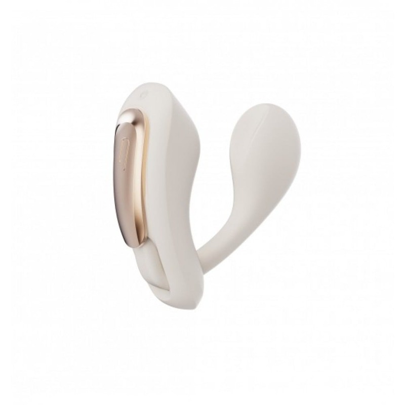 Вибратор в трусики с пультом управления Qingnan No.6 Wireless Control Beige белый