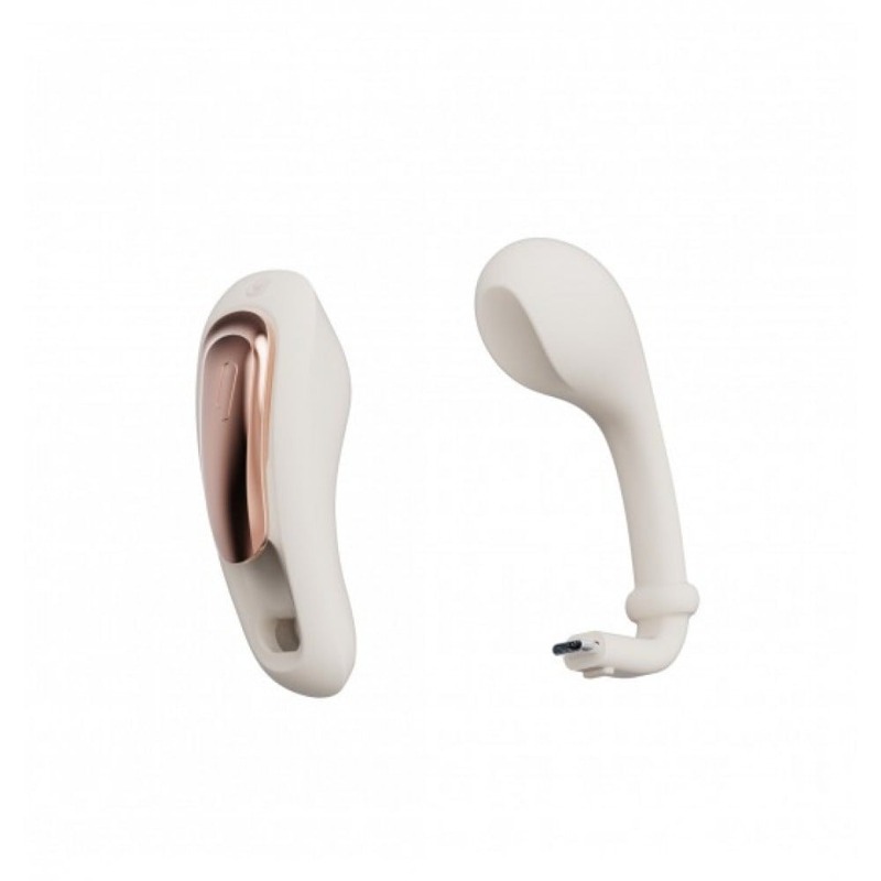 Вибратор в трусики с пультом управления Qingnan No.6 Wireless Control Beige белый