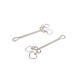 Зажимы на соски CHISA Senuelo Fetish Fantasy Heart Nipple Clamps в форме сердца