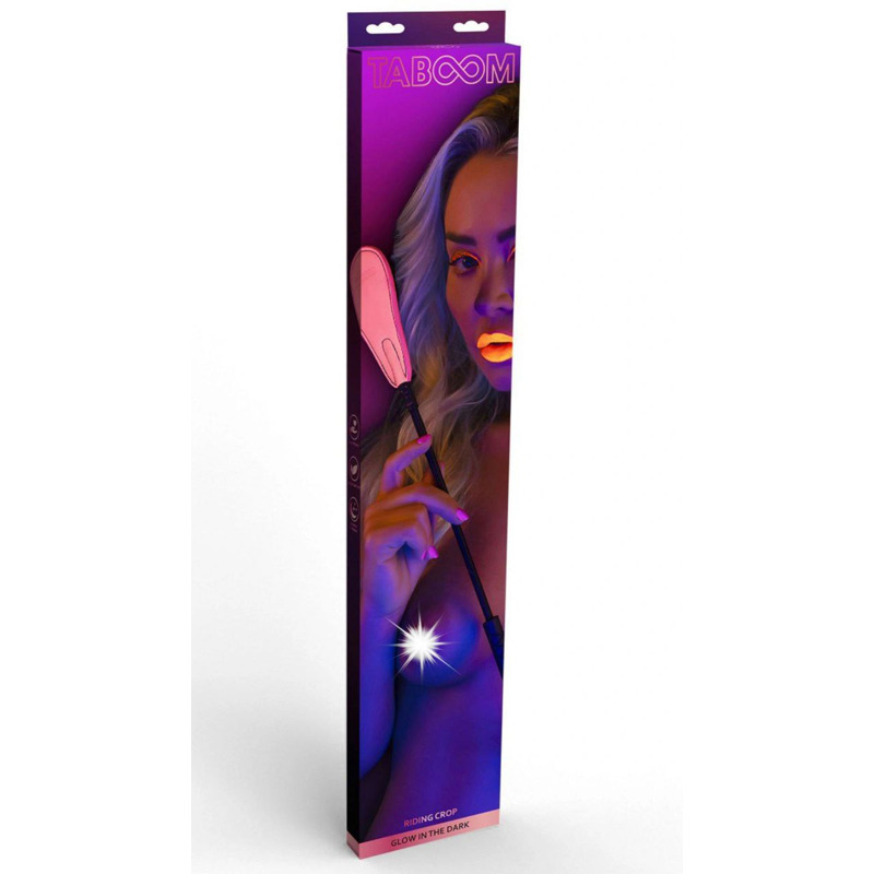 Стек Taboom Glow In the Dark, светится в темноте, розово-черный, 49 см