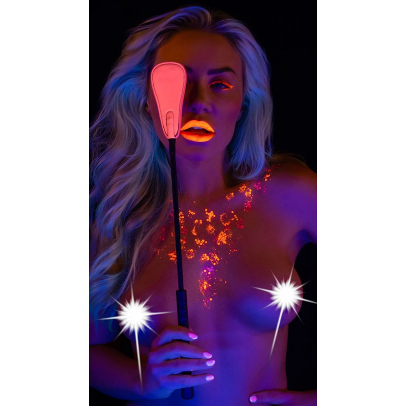 Стек Taboom Glow In the Dark, светится в темноте, розово-черный, 49 см