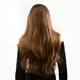 Парик длинный волнистый омбре Fetish Hair переход из темно-русого в светло-русый, 70 см
