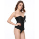 Корсет с цветочным принтом Star Night Corset Top с крючками и шнуровкой, черный, L (без коробки)