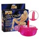 Надувная секс-подушка You2Toys S.Love Chair со встроенным реалистичным вибратором, розовая