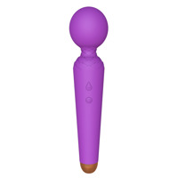 Вибромассажер микрофон Power Wand, фиолетовый