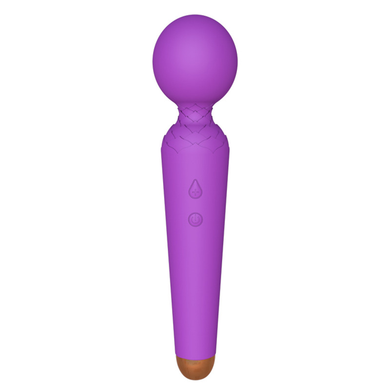 Вибромассажер микрофон Power Wand, фиолетовый
