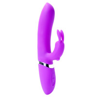 Вибратор-кролик CLARA Purple 12 функций вибрации и 6 пульсаций USB