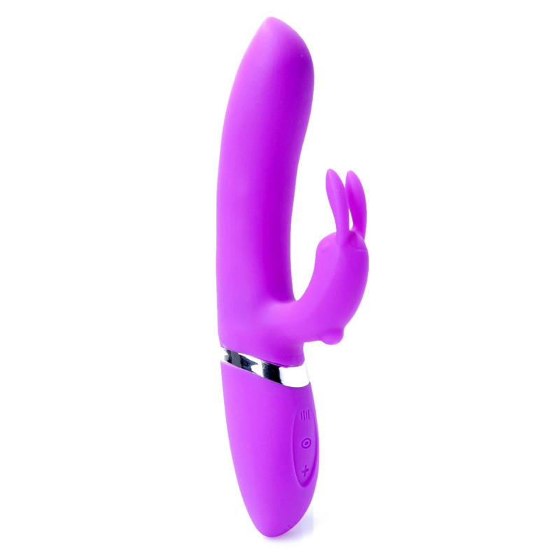 Вибратор-кролик CLARA Purple 12 функций вибрации и 6 пульсаций USB