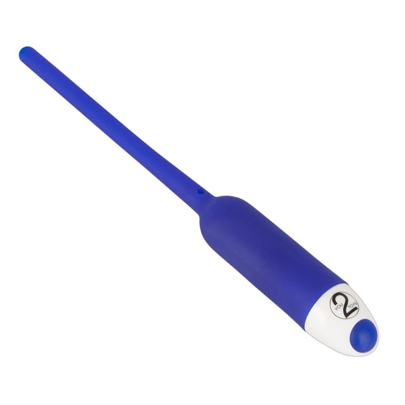 Уретральный вибростимулятор You2Toys Vibrating Silicone Dilator, синий