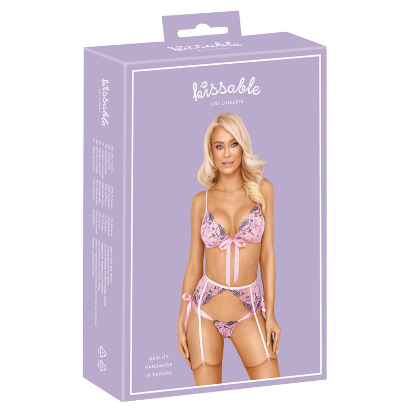 Комплект белья Bra Set Embroidery L/XL
