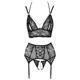 Комплект белья Bra Suspender Set M