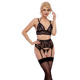 Комплект белья Bra Suspender Set M