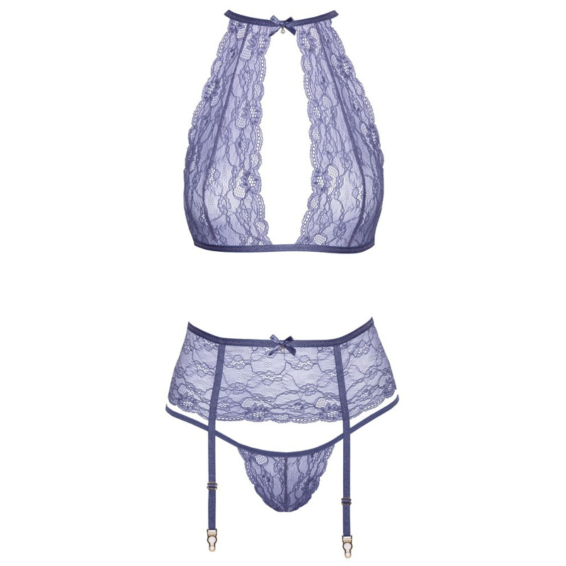 Комплект сексуальный Kissable Suspender Set S/M