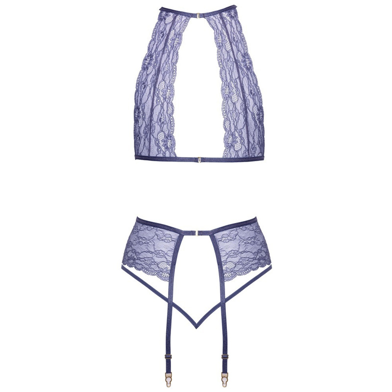 Комплект сексуальный Kissable Suspender Set S/M