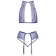 Комплект сексуальный Kissable Suspender Set S/M