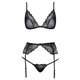 Кружевной комплект Kissable Suspender L/XL