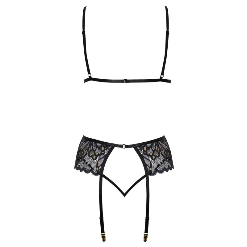 Кружевной комплект Kissable Suspender L/XL
