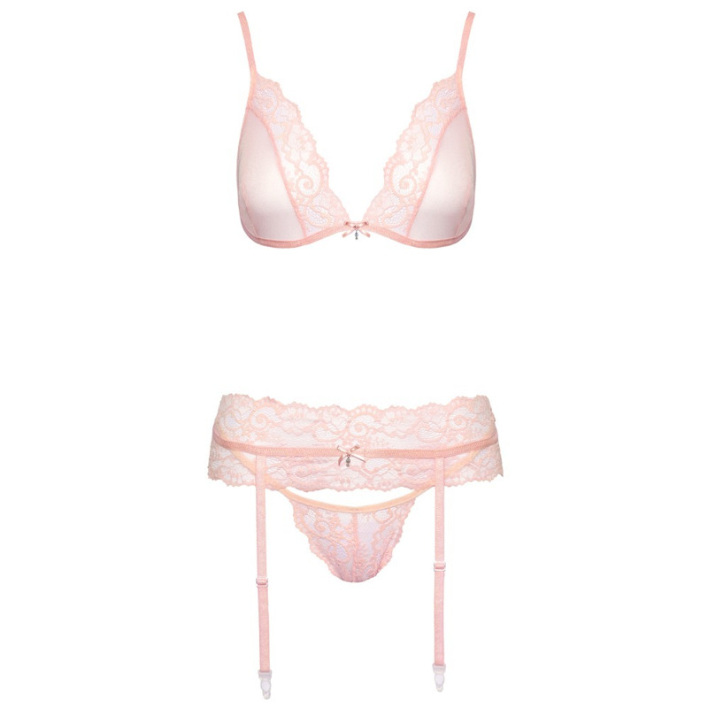 Сексуальный комплект с поясом Kissable Suspender set S/M