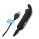 Мини вибратор Happy Rabbit Rechargeable Bullet BLACK