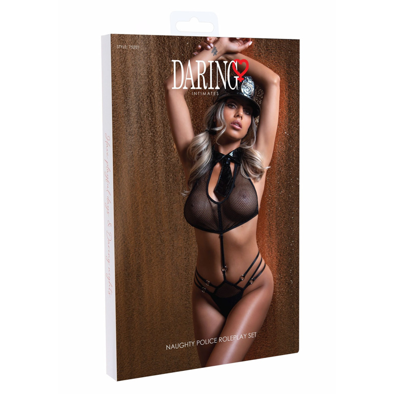Костюм сексуальной полицейской Naughty Police Roleplay Set S/M