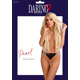 Стринги с жемчугом S/M Daring Intimates, черные