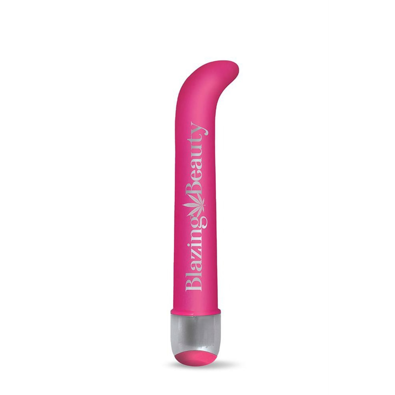 Вибратор Buzzed G-spot Vibe, ярко розовый, 17,7 см