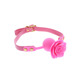 Кляп силиконовый Розочка Taboom Rose Ball Gag, розовый