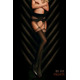Колготы с имитацией чулков Ballerina's Secret и открытым доступом, черные (20/50 den), L/XL