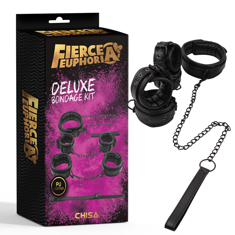 Набор БДCМ 5 предметов Chisa Fierce Euphoria, черный