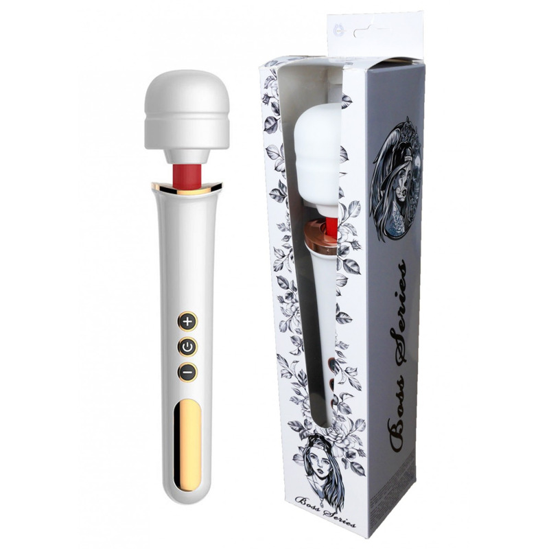 Вибратор-Микрофон белый Massager Super Powerful 10 Function