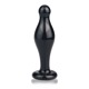 Стеклянная Анальна пробка 4,5" Glass Romance Black