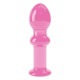 Стеклянная Анальная пробка 4,5" Glass Romance Pink