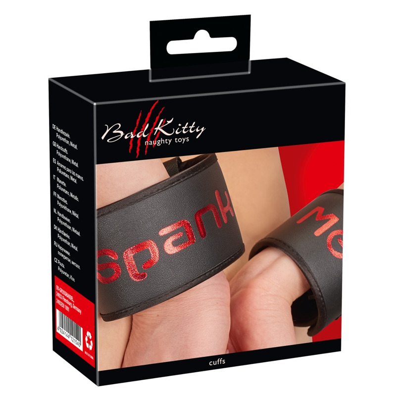 Наручники Bad Kitty Cuffs Spank Me