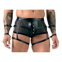 Мужские трусы с фиксаторами на руки Sven Joy Ment Men's Pants, черный, S