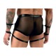 Мужские трусы с фиксаторами на руки Sven Joy Ment Men's Pants, черный, S
