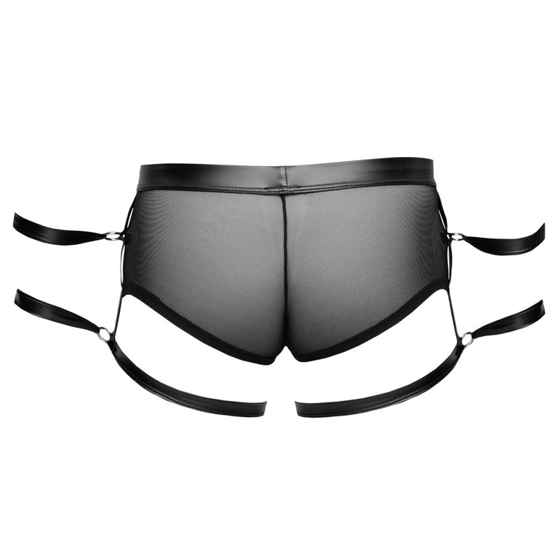 Мужские трусы с фиксаторами на руки Sven Joy Ment Men's Pants, черный, S