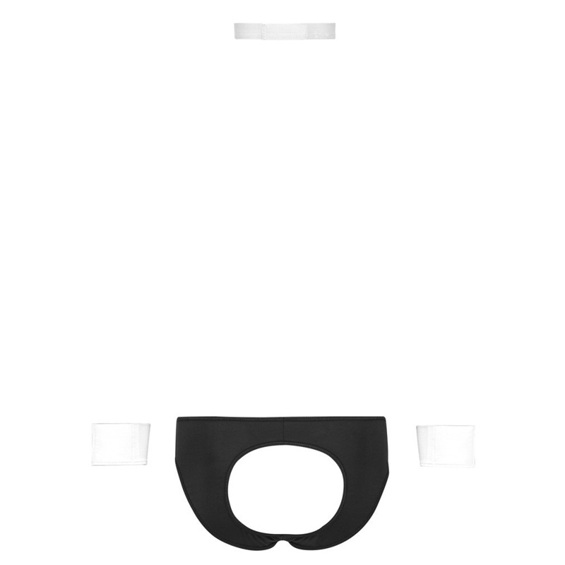Мужской костюм Sven Joy Men's Jock Briefs из трех предметов, черно-белый, размер S