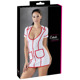 Платье медсестры сексуальное Cottelli Colection Nurse Dress, M, белое